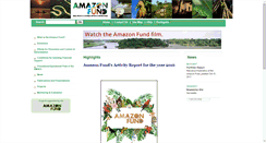 Desktop Screenshot of amazonfund.gov.br